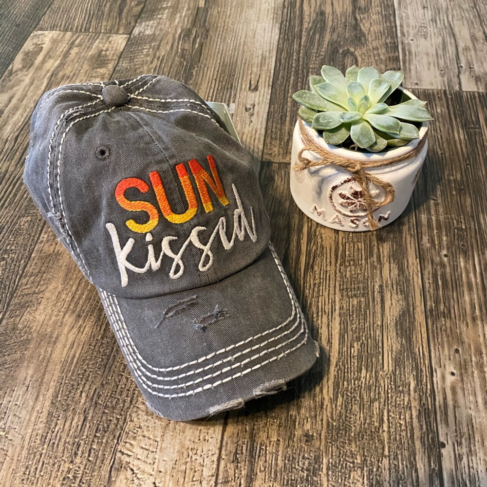 Sun Kissed Distressed Hat